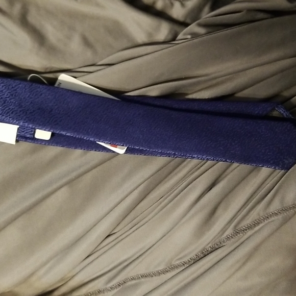 Calvin Klein Extreme Slim Blue Narrow Tie - Picture 8 of 15